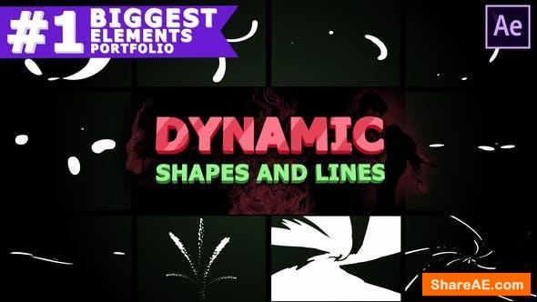 Videohive Dynamic Shapes and Lines | After Effects