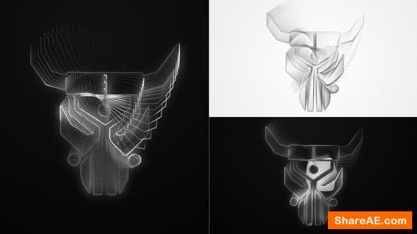 Videohive Elegant Wireframe Logo