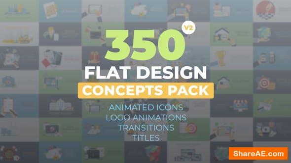 Videohive Flat Design Concepts
