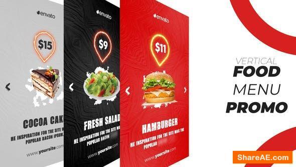 Videohive Food Menu Promo (Vertical)