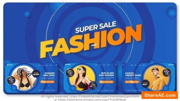 Videohive Super Fashion Sale Slideshow