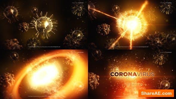 Videohive Corona Virus Destroy Opener Videohive Corona Virus Destroy Opener