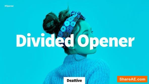 Videohive Divided Opener Videohive Divided Opener