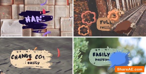 Videohive Liquid Titles