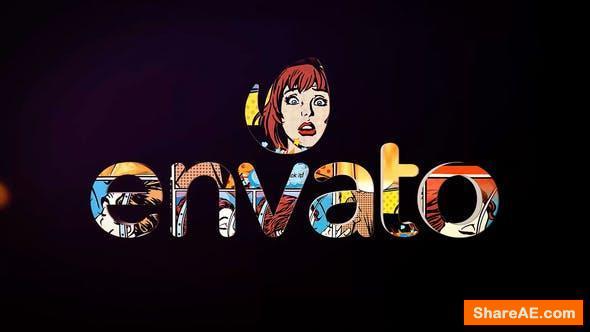 Videohive 3D Comic Logo Reveal Videohive 3D Comic Logo Reveal