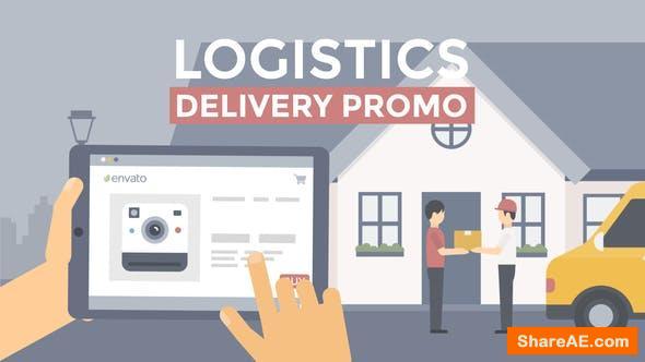 Videohive Logistics Delivery Promo Videohive Logistics Delivery Promo