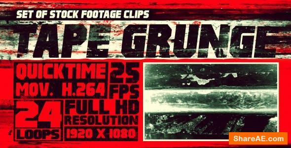 Videohive Tape Grunge - Motion Graphics Videohive Tape Grunge - Motion Graphics