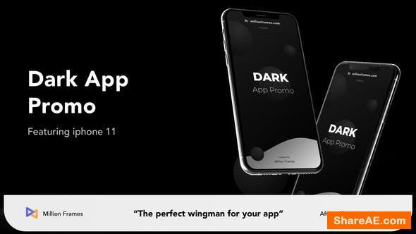 Videohive Dark App Promo Videohive Dark App Promo