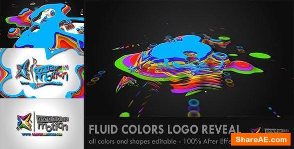 Videohive Fluid Colors Logo Reveal Videohive Fluid Colors Logo Reveal