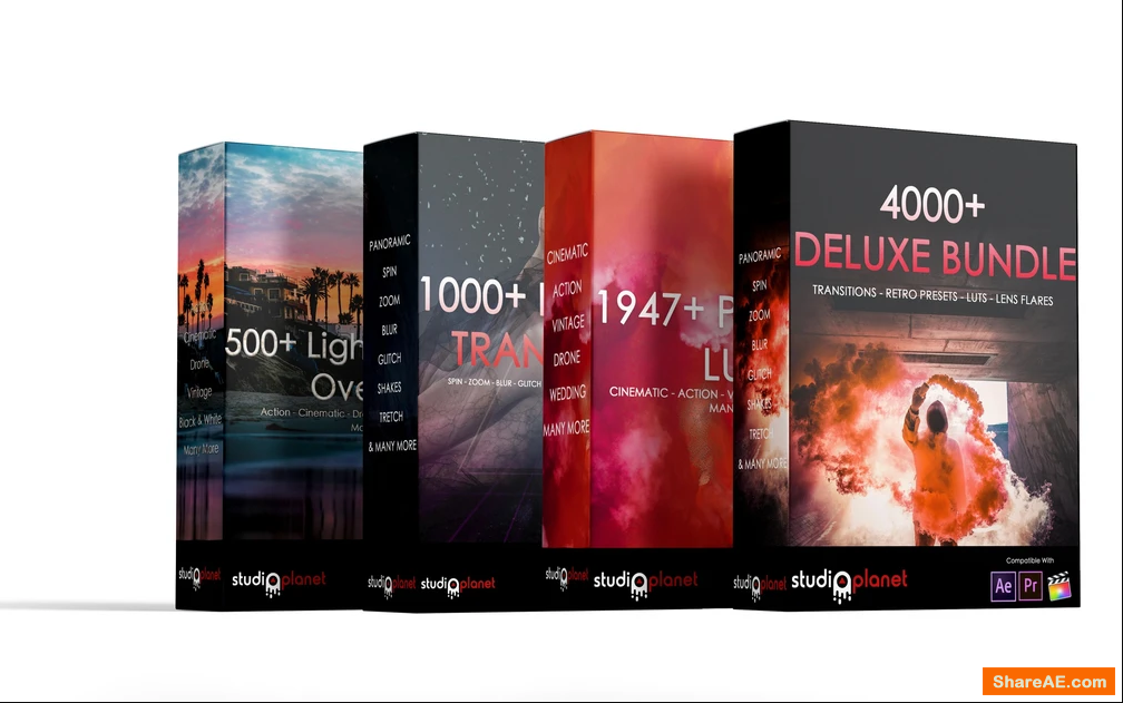 4000+ Deluxe Bundle Collection | Premiere Pro & Final Cut 4000+ Deluxe Bundle Collection | Premiere Pro & Final Cut