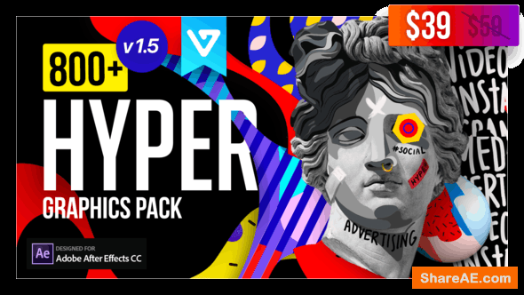 Videohive Hyper - Graphics Pack Videohive Hyper - Graphics Pack