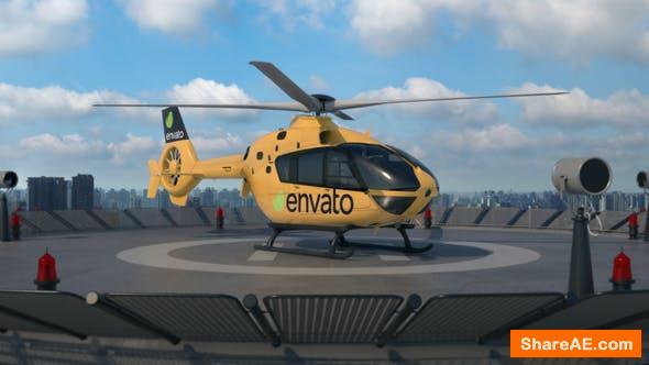 Videohive Helicopter 3D Logo