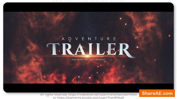 Videohive Epic Adventure Trailer Titles