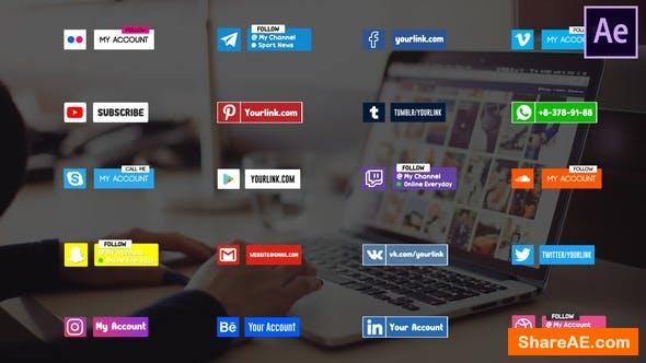 Videohive Social Media Collection | After Effects Videohive Social Media Collection | After Effects