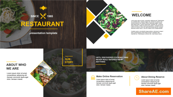 Videohive Restaurant Presentation Videohive Restaurant Presentation