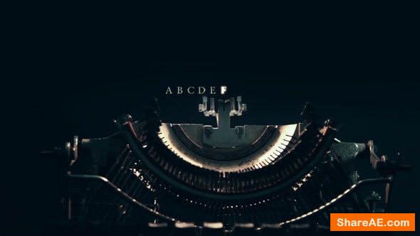 Videohive Machine for Typing Videohive Machine for Typing