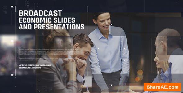 Videohive Broadcast Economic Slides/ Business Promo/ Event Promo/ Motivation/ Political News/ Corp Conference