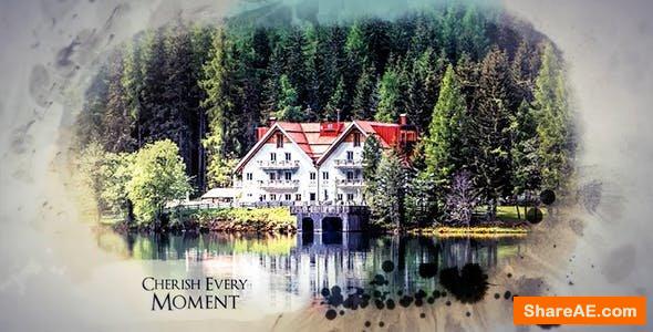 Videohive Watercolour Ink Slide