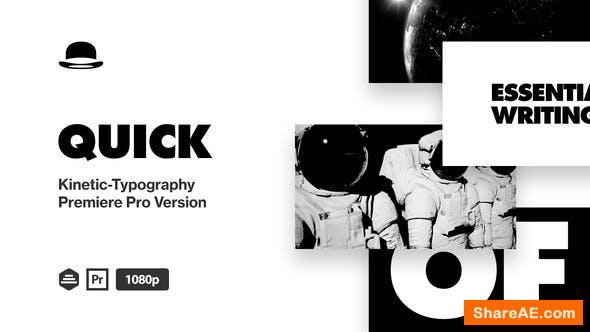 Videohive Typography - Premiere PRO 25807771 Videohive Typography - Premiere PRO 25807771