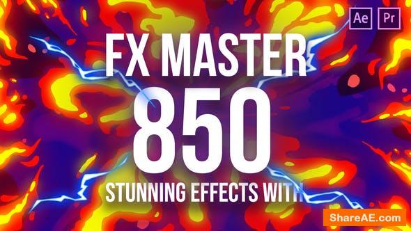 Videohive FX Master - Cartoon Action Elements