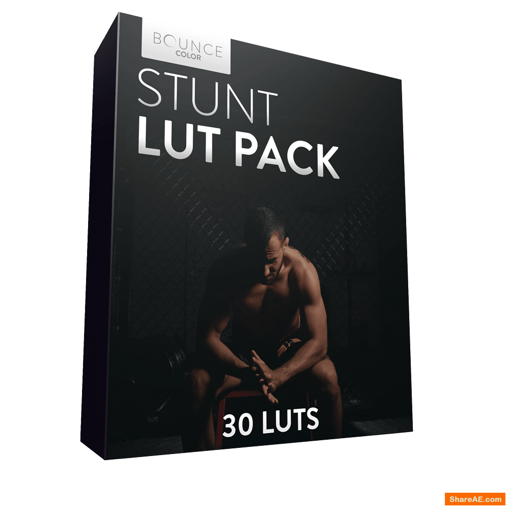 Stunt Camera Crew LUT PACK - Bounce Color Stunt Camera Crew LUT PACK - Bounce Color