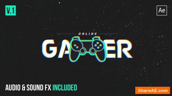 Videohive Gamer Glitch Logo Reveal Videohive Gamer Glitch Logo Reveal