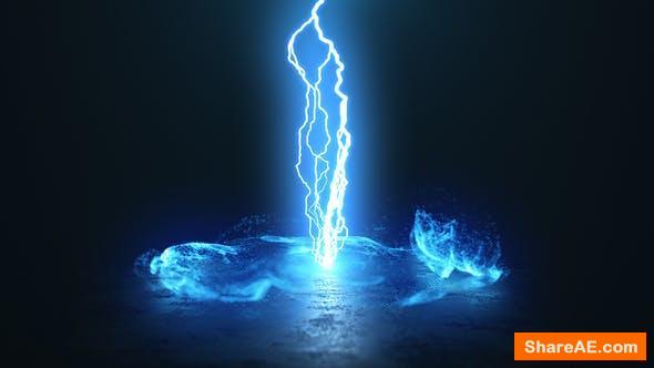 Videohive Vortex Lightning Explosion Logo Videohive Vortex Lightning Explosion Logo