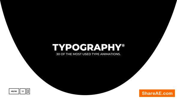 Videohive Essential Typography Toolkit Videohive Essential Typography Toolkit
