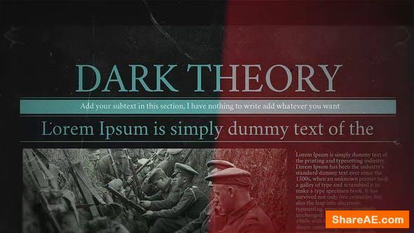 Videohive Dark Theory Videohive Dark Theory