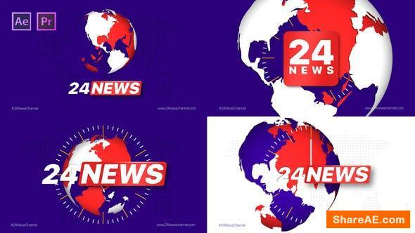 Videohive Broadcast 24 News Channel Videohive Broadcast 24 News Channel