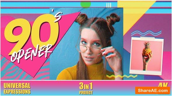 Videohive 90's Opener Videohive 90's Opener