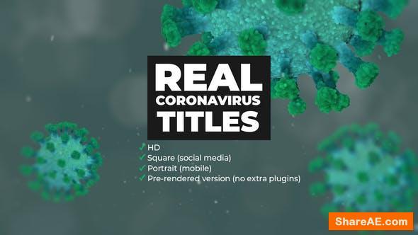 Videohive Real Coronavirus Titles