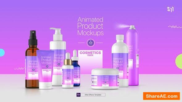 Videohive Animated Product Mockups - Cosmetics Pack Videohive Animated Product Mockups - Cosmetics Pack
