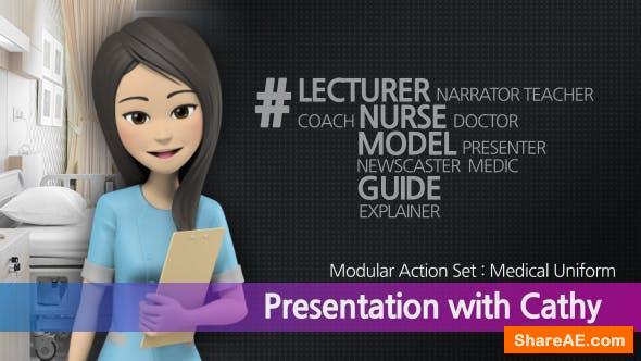Videohive Presentation With Cathy: Medical Uniform Videohive Presentation With Cathy: Medical Uniform