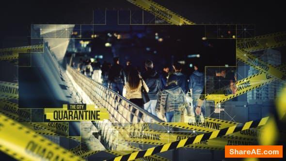 Videohive City Quarantine Opener Videohive City Quarantine Opener