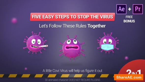 Videohive Corona Virus (Five Simple Rules) Videohive Corona Virus (Five Simple Rules)