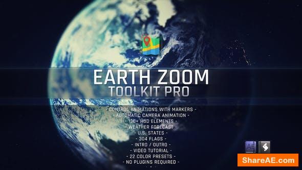 Videohive Earth Zoom Toolkit Pro 23319578 Videohive Earth Zoom Toolkit Pro 23319578