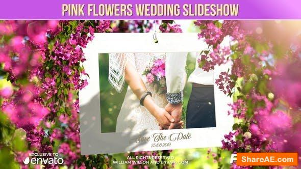 Videohive Pink Flowers Wedding Slideshow Videohive Pink Flowers Wedding Slideshow
