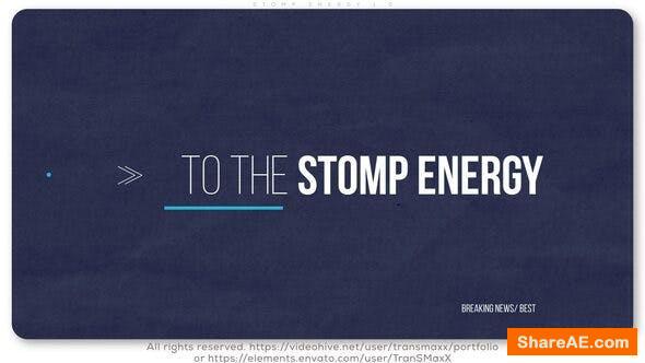Videohive Stomp Energy 1.0 Videohive Stomp Energy 1.0