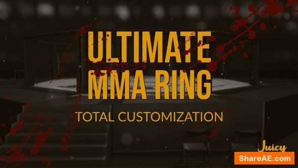 Videohive Ultimate MMA Ring Videohive Ultimate MMA Ring