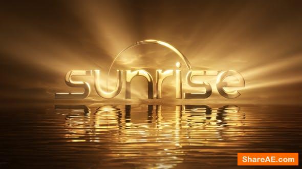 Videohive Sunrise Logo Videohive Sunrise Logo