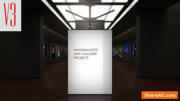Videohive Art Gallery Minimalistic Videohive Art Gallery Minimalistic