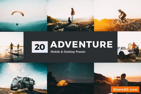 20 Adventure Lightroom Presets and LUTs