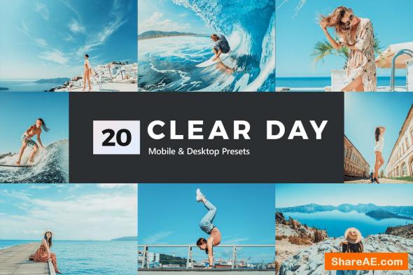 20 Clear Day Lightroom Presets and LUTs