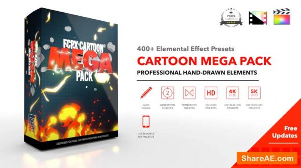 FCPX Cartoon Mega Pack