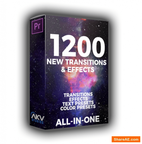 1200+ Transitions & Effects - Elite Editor Pack