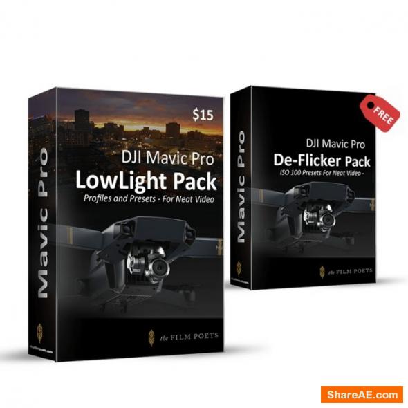 LowLight Pack For DJI Mavic Pro & Neat Video