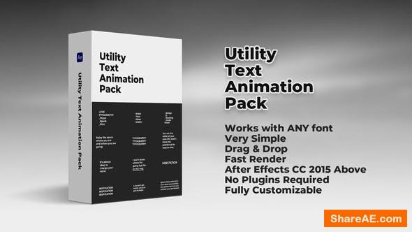 Videohive Utility Texts 30249039 Videohive Utility Texts 30249039