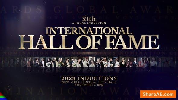 Videohive Awards | Hall of Fame 29742757 Videohive Awards | Hall of Fame 29742757