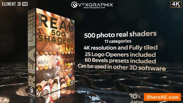 Videohive REAL shaders pack 28252762 Videohive REAL shaders pack 28252762
